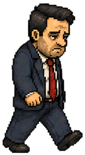 Politician enemy character