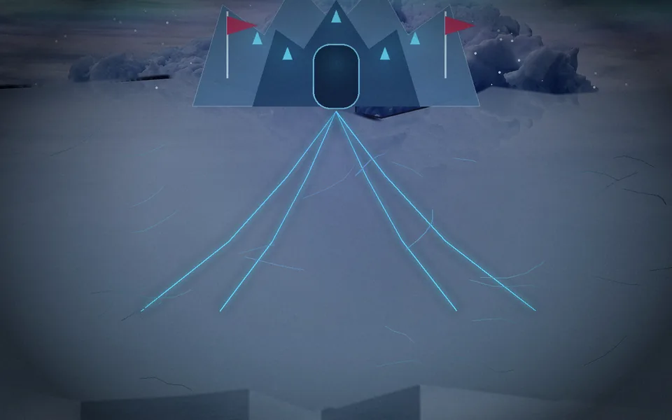 Crown Glacier level