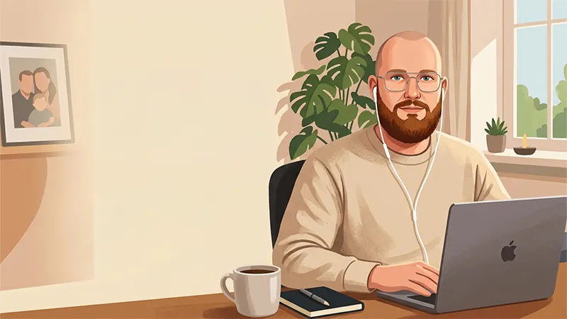 comic like image of Lenard Schwenkschuster